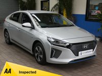 USED 2019 19 HYUNDAI IONIQ 1.6 PREMIUM 5d 140 BHP SAT NAV HEATED SEATS CAMERA HYUNDAI WARRANTY TILL APR 2024