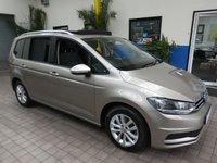 USED 2018 68 VOLKSWAGEN TOURAN 1.6 SE FAMILY TDI DSG 5d 114 BHP 7 SEATS SAT NAV PARKING SENSORS 1 OWNER 6 MONTHS GOLD WARRANTY