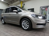 USED 2018 68 VOLKSWAGEN TOURAN 1.6 SE FAMILY TDI DSG 5d 114 BHP 7 SEATS SAT NAV PARKING SENSORS 1 OWNER 6 MONTHS GOLD WARRANTY
