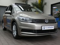 USED 2018 68 VOLKSWAGEN TOURAN 1.6 SE FAMILY TDI DSG 5d 114 BHP 7 SEATS SAT NAV PARKING SENSORS 1 OWNER 6 MONTHS GOLD WARRANTY
