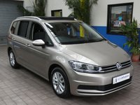 USED 2018 68 VOLKSWAGEN TOURAN 1.6 SE FAMILY TDI DSG 5d 114 BHP 7 SEATS SAT NAV PARKING SENSORS 1 OWNER 6 MONTHS GOLD WARRANTY