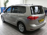 USED 2018 68 VOLKSWAGEN TOURAN 1.6 SE FAMILY TDI DSG 5d 114 BHP 7 SEATS SAT NAV PARKING SENSORS 1 OWNER 6 MONTHS GOLD WARRANTY