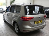 USED 2018 68 VOLKSWAGEN TOURAN 1.6 SE FAMILY TDI DSG 5d 114 BHP 7 SEATS SAT NAV PARKING SENSORS 1 OWNER 6 MONTHS GOLD WARRANTY
