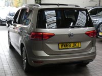 USED 2018 68 VOLKSWAGEN TOURAN 1.6 SE FAMILY TDI DSG 5d 114 BHP 7 SEATS SAT NAV PARKING SENSORS 1 OWNER 6 MONTHS GOLD WARRANTY