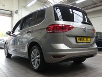 USED 2018 68 VOLKSWAGEN TOURAN 1.6 SE FAMILY TDI DSG 5d 114 BHP 7 SEATS SAT NAV PARKING SENSORS 1 OWNER 6 MONTHS GOLD WARRANTY