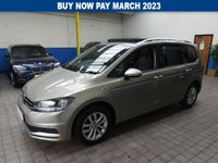 USED 2018 68 VOLKSWAGEN TOURAN 1.6 SE FAMILY TDI DSG 5d 114 BHP 7 SEATS SAT NAV PARKING SENSORS 1 OWNER 6 MONTHS GOLD WARRANTY