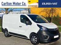 USED 2014 64 VAUXHALL VIVARO 1.6 2700 L1H1 CDTI P/V ECOFLEX 89 BHP LOW MILEAGE / LIGHT  USE