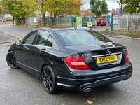 USED 2012 12 MERCEDES-BENZ C-CLASS 2.1 C220 CDI BLUEEFFICIENCY SPORT 4d 168 BHP 