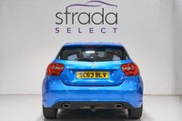 USED 2013 J MERCEDES-BENZ A-CLASS 1.8 A180 CDI BLUEEFFICIENCY SPORT 5d 109 BHP +SAT NAV+FULL LEATHER+&pound;30 ROADTAX+