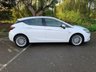 USED 2016 16 VAUXHALL ASTRA 1.6 ELITE NAV CDTI 5d 108 BHP NOVEMBER 2022 NEW CLUTCH AND FLYWHEEL, NEW FRONT PADS, SERVICE, ELITE NAV, PARKING SENSORS FRONT AND REAR, BRILLIANT SUMMIT WHITE PAINT