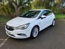 USED 2016 16 VAUXHALL ASTRA 1.6 ELITE NAV CDTI 5d 108 BHP NOVEMBER 2022 NEW CLUTCH AND FLYWHEEL, NEW FRONT PADS, SERVICE, ELITE NAV, PARKING SENSORS FRONT AND REAR, BRILLIANT SUMMIT WHITE PAINT