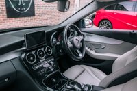 USED 2017 17 MERCEDES-BENZ C-CLASS 1.6 C200 D SPORT 4d AUTO 136 BHP HEATED FRONT SEATS & CRUISE CONTROL