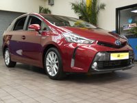 USED 2019 19 TOYOTA PRIUS PLUS 1.8 EXCEL TSS 5d 98 BHP 7 SEATS SAT NAV CRUISE CAMERA PART LEATHER TOYOTA WARRANTY TILL JUNE 2029