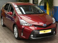 USED 2019 19 TOYOTA PRIUS PLUS 1.8 EXCEL TSS 5d 98 BHP 7 SEATS SAT NAV CRUISE CAMERA PART LEATHER TOYOTA WARRANTY TILL JUNE 2029
