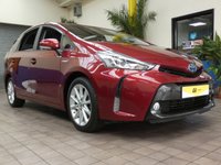 USED 2019 19 TOYOTA PRIUS PLUS 1.8 EXCEL TSS 5d 98 BHP 7 SEATS SAT NAV CRUISE CAMERA PART LEATHER TOYOTA WARRANTY TILL JUNE 2029