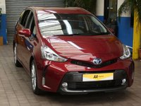 USED 2019 19 TOYOTA PRIUS PLUS 1.8 EXCEL TSS 5d 98 BHP 7 SEATS SAT NAV CRUISE CAMERA PART LEATHER TOYOTA WARRANTY TILL JUNE 2029