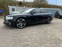 USED 2015 15 AUDI A5 2.0 SPORTBACK TFSI QUATTRO BLACK EDITION PLUS 5d 222 BHP 