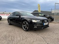 USED 2015 15 AUDI A5 2.0 SPORTBACK TFSI QUATTRO BLACK EDITION PLUS 5d 222 BHP 