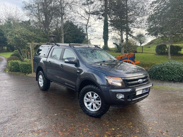2013 63 Ford Ranger 3.2TDCi WILDTRAK 4X4 AUTO 197 BHP