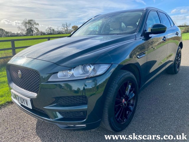 2017 17 Jaguar F-Pace 2.0L PORTFOLIO AWD 5d AUTO 178 BHP