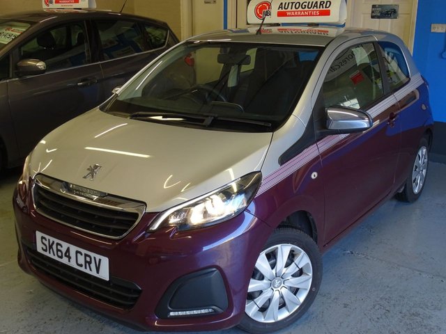 2014 64 Peugeot 108 1.0 ACTIVE 3d 68 BHP