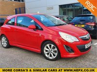 USED 2012 12 VAUXHALL CORSA 1.2 ACTIVE 3d 83 BHP 