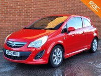 USED 2012 12 VAUXHALL CORSA 1.2 ACTIVE 3d 83 BHP 