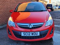 USED 2012 12 VAUXHALL CORSA 1.2 ACTIVE 3d 83 BHP 