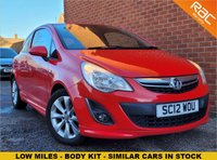 USED 2012 12 VAUXHALL CORSA 1.2 ACTIVE 3d 83 BHP 