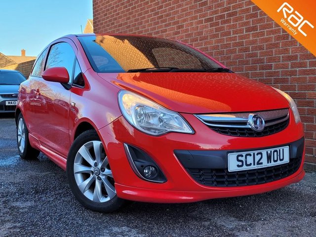 2012 12 Vauxhall Corsa 1.2 ACTIVE 3d 83 BHP