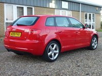 USED 2009 59 AUDI A3 1.6 SPORTBACK MPI TECHNIK 5d 101 BHP www.suffolkcarcentre.co.uk - Located at Lowestoft