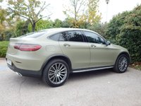USED 2018 18 MERCEDES-BENZ GLC-CLASS 2.1 GLC 250 D 4MATIC AMG LINE PREMIUM 4d 201 BHP KHAKI WRAP-20in Alloys-Black Pack