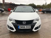 USED 2017 HONDA CIVIC 1.8 I-VTEC SR 5d 140 BHP+PANORAMIC SUNROOF+FULL LEATHER+ HISTORY+1 FORMER KEEPER+PRIVACY GLASS+NAVIGATION+CLIMATE+LEATHER SEATS+PANORAMIC ROOF+PARKING SENSORS+17"ALLOYS+MEDIA+BLUETOOTH+DAB+AUX+USB