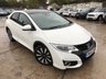 USED 2017 HONDA CIVIC 1.8 I-VTEC SR 5d 140 BHP+PANORAMIC SUNROOF+FULL LEATHER+ HISTORY+1 FORMER KEEPER+PRIVACY GLASS+NAVIGATION+CLIMATE+LEATHER SEATS+PANORAMIC ROOF+PARKING SENSORS+17"ALLOYS+MEDIA+BLUETOOTH+DAB+AUX+USB