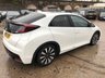 USED 2017 HONDA CIVIC 1.8 I-VTEC SR 5d 140 BHP+PANORAMIC SUNROOF+FULL LEATHER+ HISTORY+1 FORMER KEEPER+PRIVACY GLASS+NAVIGATION+CLIMATE+LEATHER SEATS+PANORAMIC ROOF+PARKING SENSORS+17"ALLOYS+MEDIA+BLUETOOTH+DAB+AUX+USB
