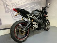 USED 2018 18 TRIUMPH STREET TRIPLE 765 RS WITH DELKEVIC RACE EXHAUST