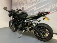 USED 2018 18 TRIUMPH STREET TRIPLE 765 RS WITH DELKEVIC RACE EXHAUST