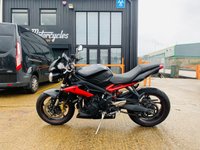 USED 2015 65 TRIUMPH STREET TRIPLE 675 R, ABS  WITH SC RACE EXHAUST
