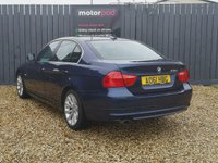 USED 2011 61 BMW 3 SERIES 2.0 318D EXCLUSIVE EDITION 4d 141 BHP &pound;30 ROAD TAX + BLACK LEATHER INTERIOR + BLUETOOTH + USB/AUX INPUTS