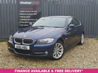 USED 2011 61 BMW 3 SERIES 2.0 318D EXCLUSIVE EDITION 4d 141 BHP &pound;30 ROAD TAX + BLACK LEATHER INTERIOR + BLUETOOTH + USB/AUX INPUTS