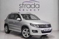 USED 2015 VOLKSWAGEN TIGUAN 2.0 TDi BlueMotion Tech R-Line 150 5dr [NAV] +FULL SERVICE HISTORY+2 KEYS+