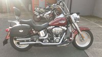 USED 2003 52 HARLEY-DAVIDSON FATBOY 1450 100th Anniversary Custom Cruiser Lovely Harley, sounds awesome