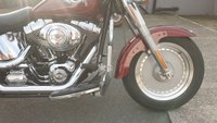 USED 2003 52 HARLEY-DAVIDSON FATBOY 1450 100th Anniversary Custom Cruiser Lovely Harley, sounds awesome