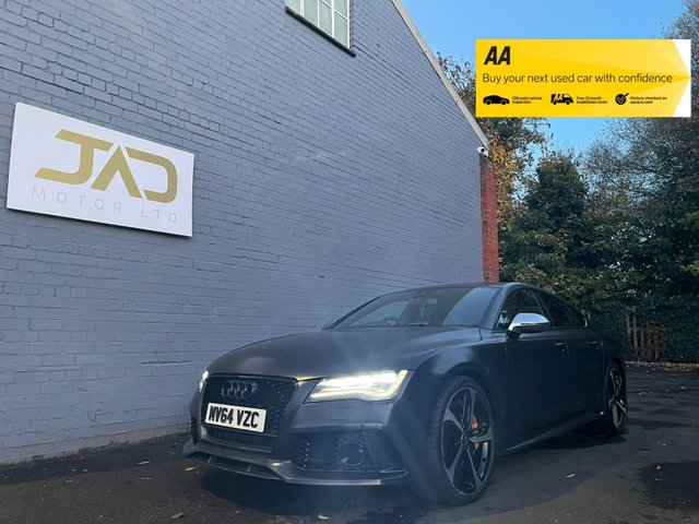 2014 64 Audi A7 4.0L RS7 SPORTBACK TFSI V8 QUATTRO 5d AUTO 560 BHP