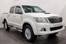 USED 2014 14 TOYOTA HI-LUX 3.0 INVINCIBLE 4X4 D-4D DCB 169 BHP Striking Pure White, Full black leather interior