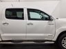 USED 2014 14 TOYOTA HI-LUX 3.0 INVINCIBLE 4X4 D-4D DCB 169 BHP Striking Pure White, Full black leather interior