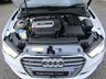 USED 2014 64 AUDI A3 2.0 S3 QUATTRO 3d 296 BHP Finished in GLACIER WHITE pearl with contrasting Ebony full heated SPORTS LEATHER seats. This 4x4 S3 has an advanced 2.0 turbocharged petrol engine pumping out 300 BHP, blistering performance with arguably the highest quality interior in its class. Features include Sat Nav, Full SPORTS QUILTED Heated Leather, Bang and Olufsen Speakers, B/tooth, LED day run lights, Park Senors and Cruise. Dealer serviced at 18258 miles, 55171 miles, 81960 miles, 88019 miles and on arrival at 99511 miles.