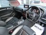 USED 2014 64 AUDI A3 2.0 S3 QUATTRO 3d 296 BHP Finished in GLACIER WHITE pearl with contrasting Ebony full heated SPORTS LEATHER seats. This 4x4 S3 has an advanced 2.0 turbocharged petrol engine pumping out 300 BHP, blistering performance with arguably the highest quality interior in its class. Features include Sat Nav, Full SPORTS QUILTED Heated Leather, Bang and Olufsen Speakers, B/tooth, LED day run lights, Park Senors and Cruise. Dealer serviced at 18258 miles, 55171 miles, 81960 miles, 88019 miles and on arrival at 99511 miles.