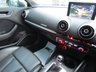 USED 2014 64 AUDI A3 2.0 S3 QUATTRO 3d 296 BHP Finished in GLACIER WHITE pearl with contrasting Ebony full heated SPORTS LEATHER seats. This 4x4 S3 has an advanced 2.0 turbocharged petrol engine pumping out 300 BHP, blistering performance with arguably the highest quality interior in its class. Features include Sat Nav, Full SPORTS QUILTED Heated Leather, Bang and Olufsen Speakers, B/tooth, LED day run lights, Park Senors and Cruise. Dealer serviced at 18258 miles, 55171 miles, 81960 miles, 88019 miles and on arrival at 99511 miles.