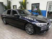 USED 2019 19 BMW 5 SERIES 2.0 530E M SPORT 4d 249 BHP SAT NAV LEATHER HEATED CRUISE VAT Q 1 OWNER SERVICE HISTORY 6 MONTHS GOLD WARRANTY